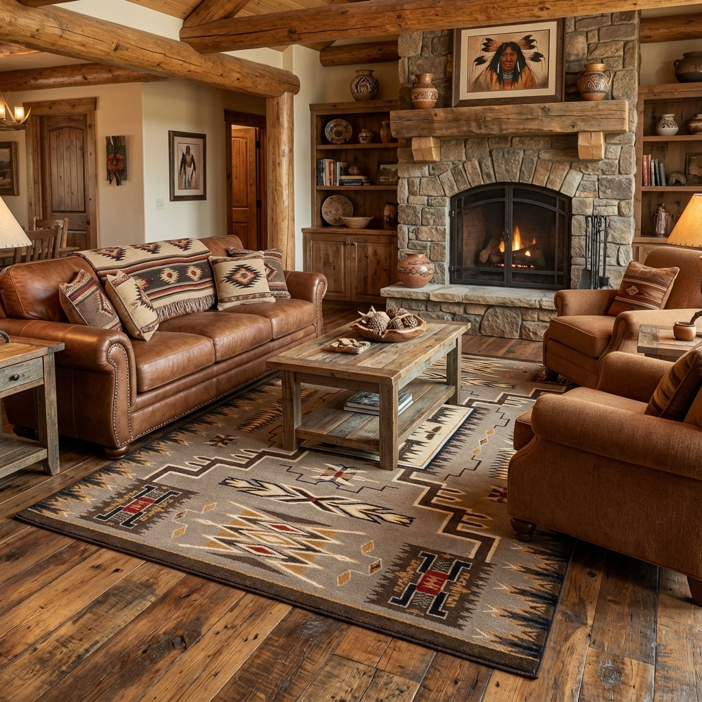 American Dakota Rugs | Cabin & Lodge Area Rugs – Cabin Rugs