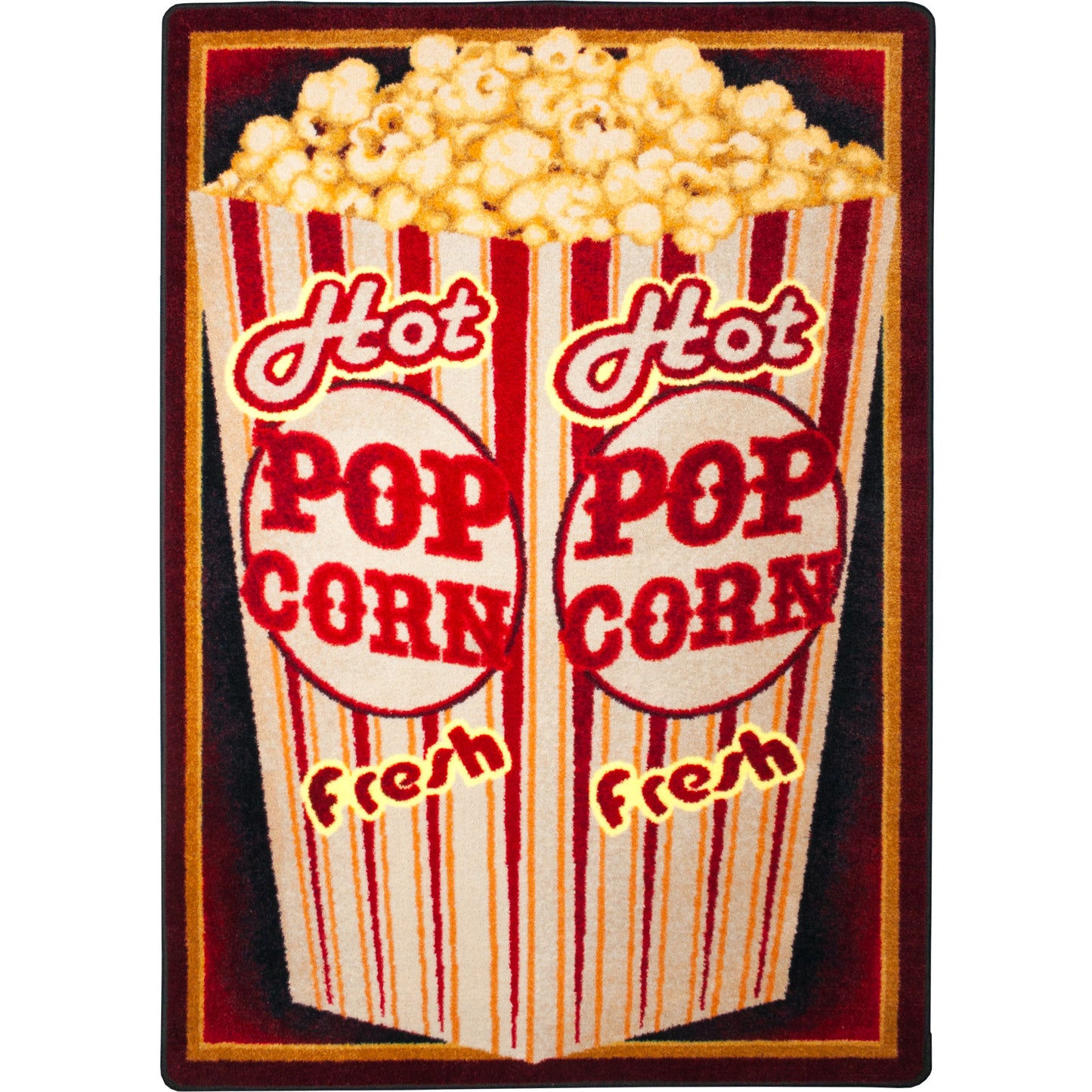 Hot Popcorn Rug – Butter – cabin lodge area rug