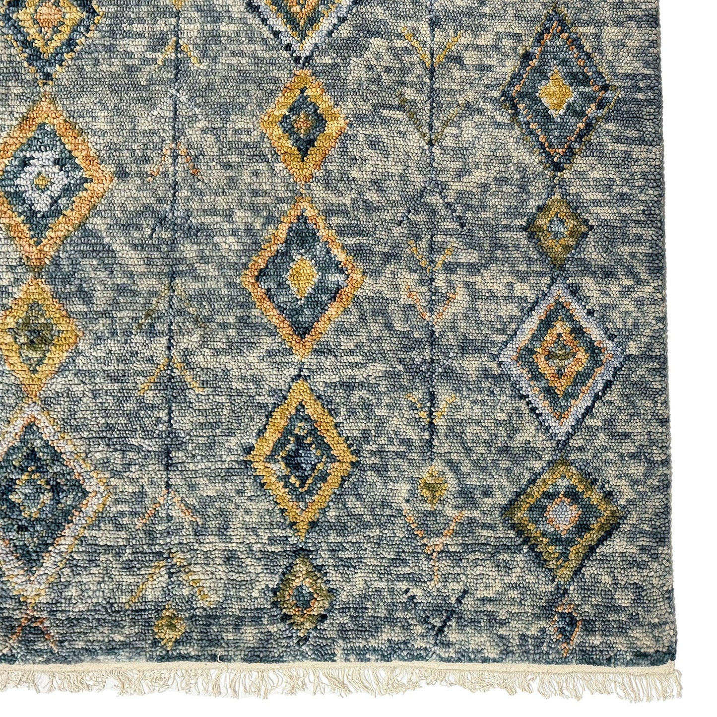 Capel Morocco Area Rug - Navy - Corner View