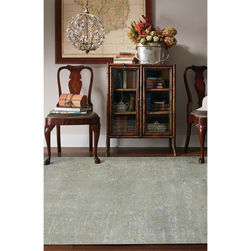 Makrana Sage Rug – detail view