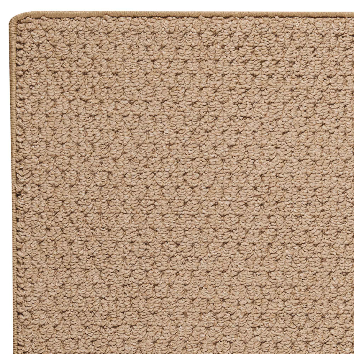 Raffia Rug – Serged – detail view