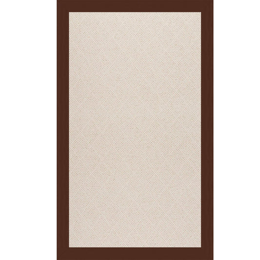 Creative Concepts-White Wicker Canvas Bay Brown