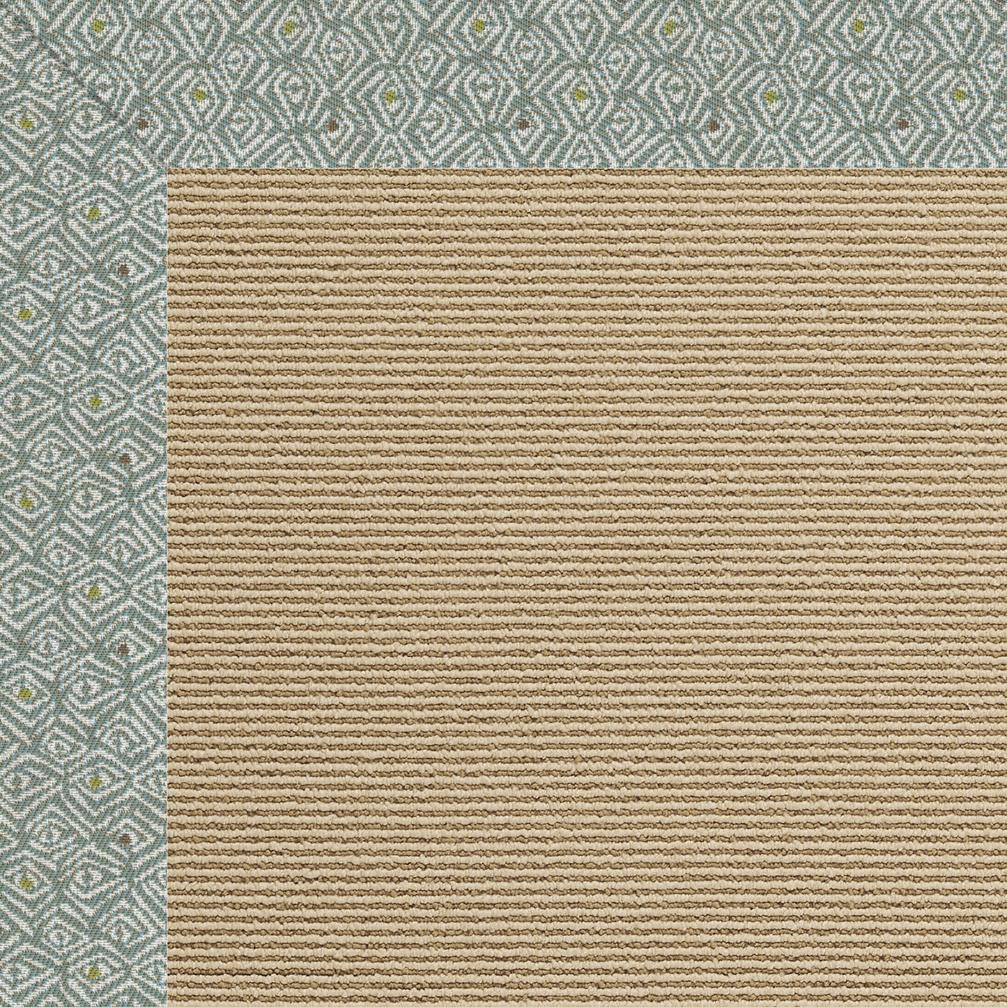 Creative Concepts Rug – Sisal Profile Lake – room setting