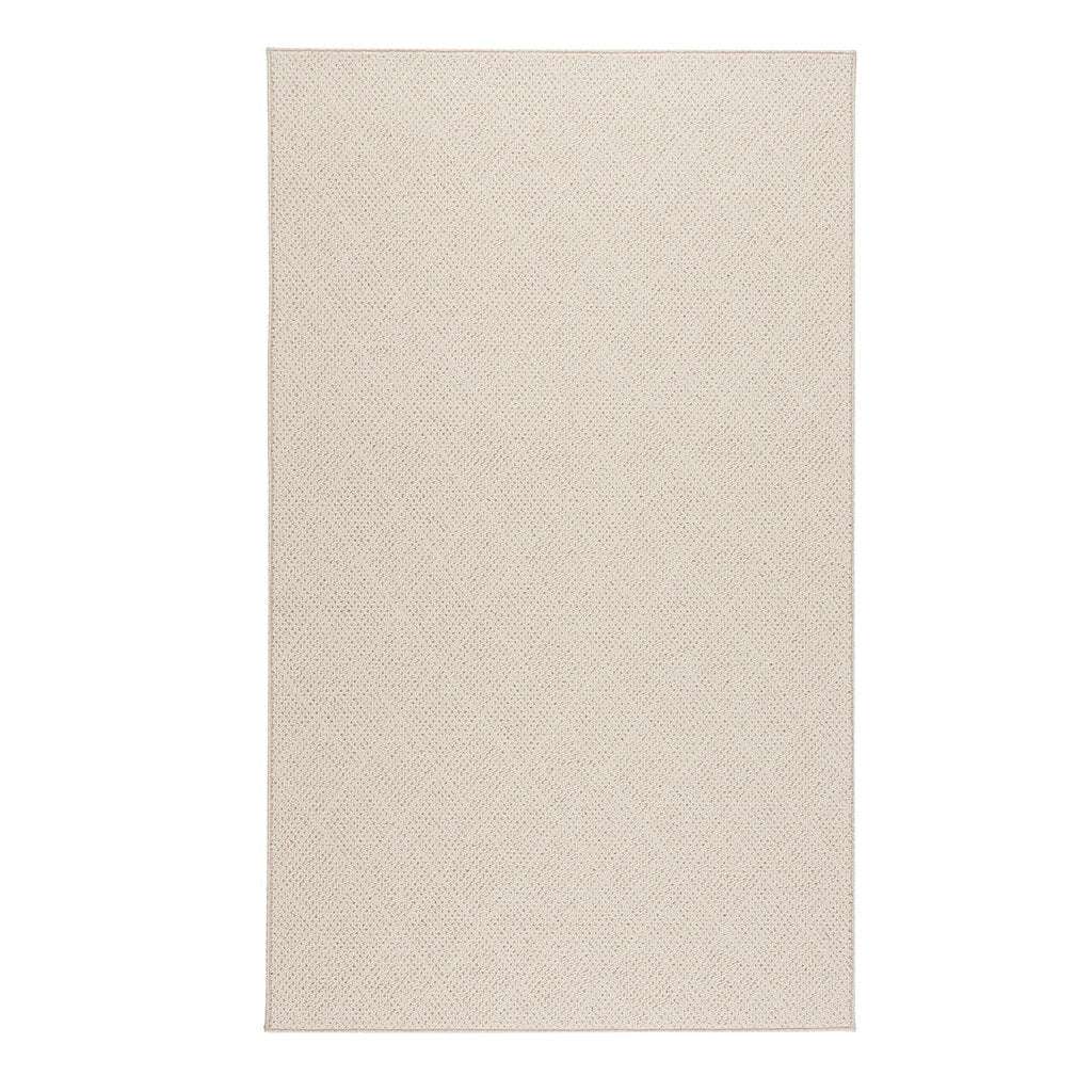 White Wicker Rug – Bound – cabin lodge area rug