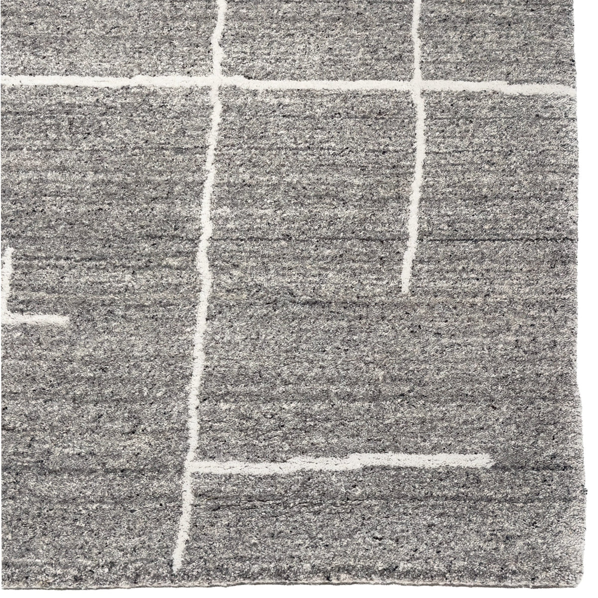 Capel Zara Area Rug - Gray - Corner View