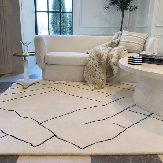 Capel Zara Area Rug - Sea Salt - Lifestyle View