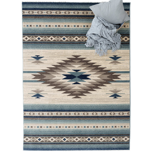 Jules Rug – Navajo Silver – detail view