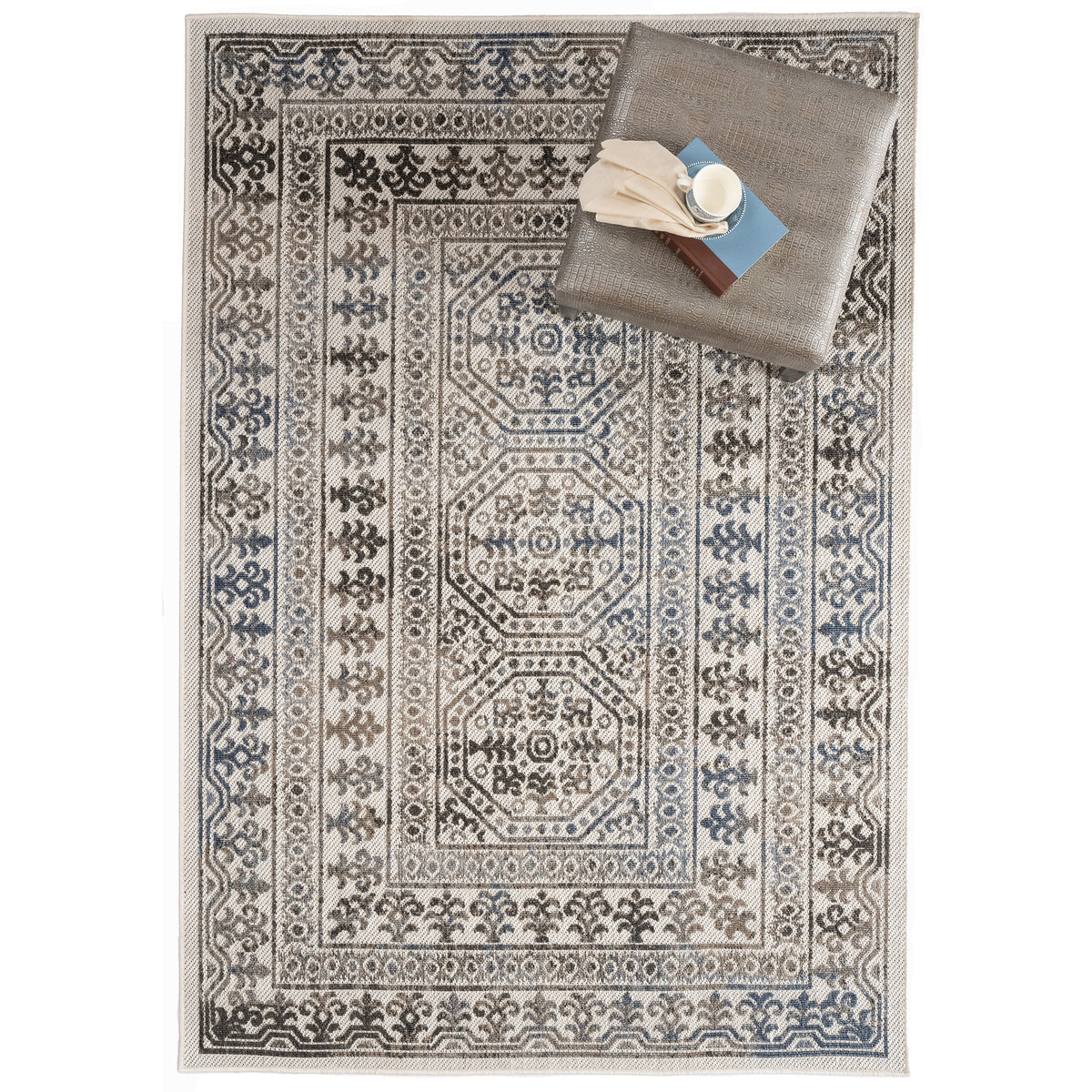 Retreat Rug – Haven Slate – detail view