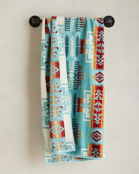 Chief Joseph Spa Towel | Aqua