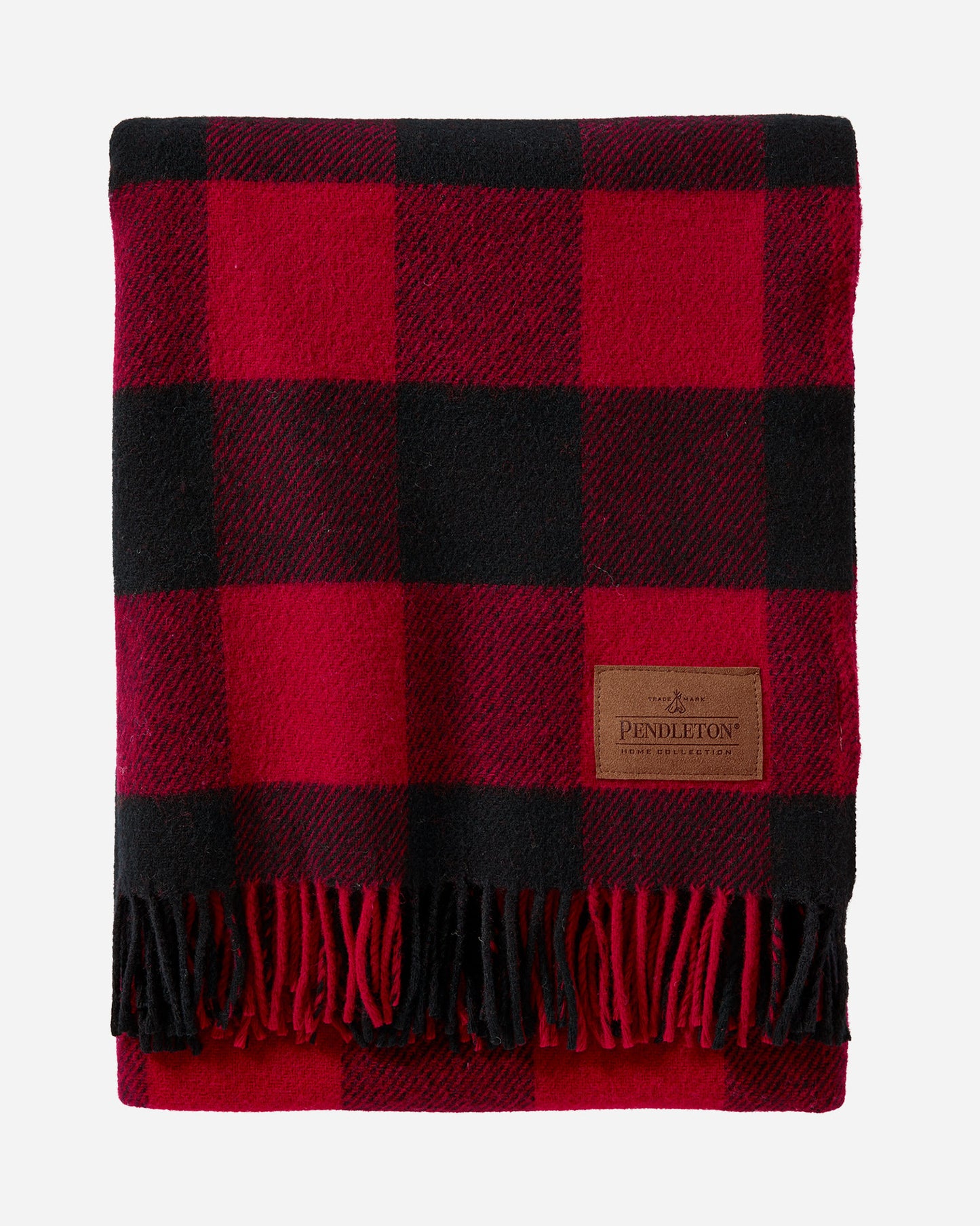 Motor Robe Throw With Leather Carrier | Rob Roy Red