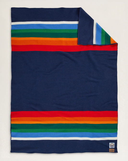 Crater Lake National Park Throw With Carrier | Navy
