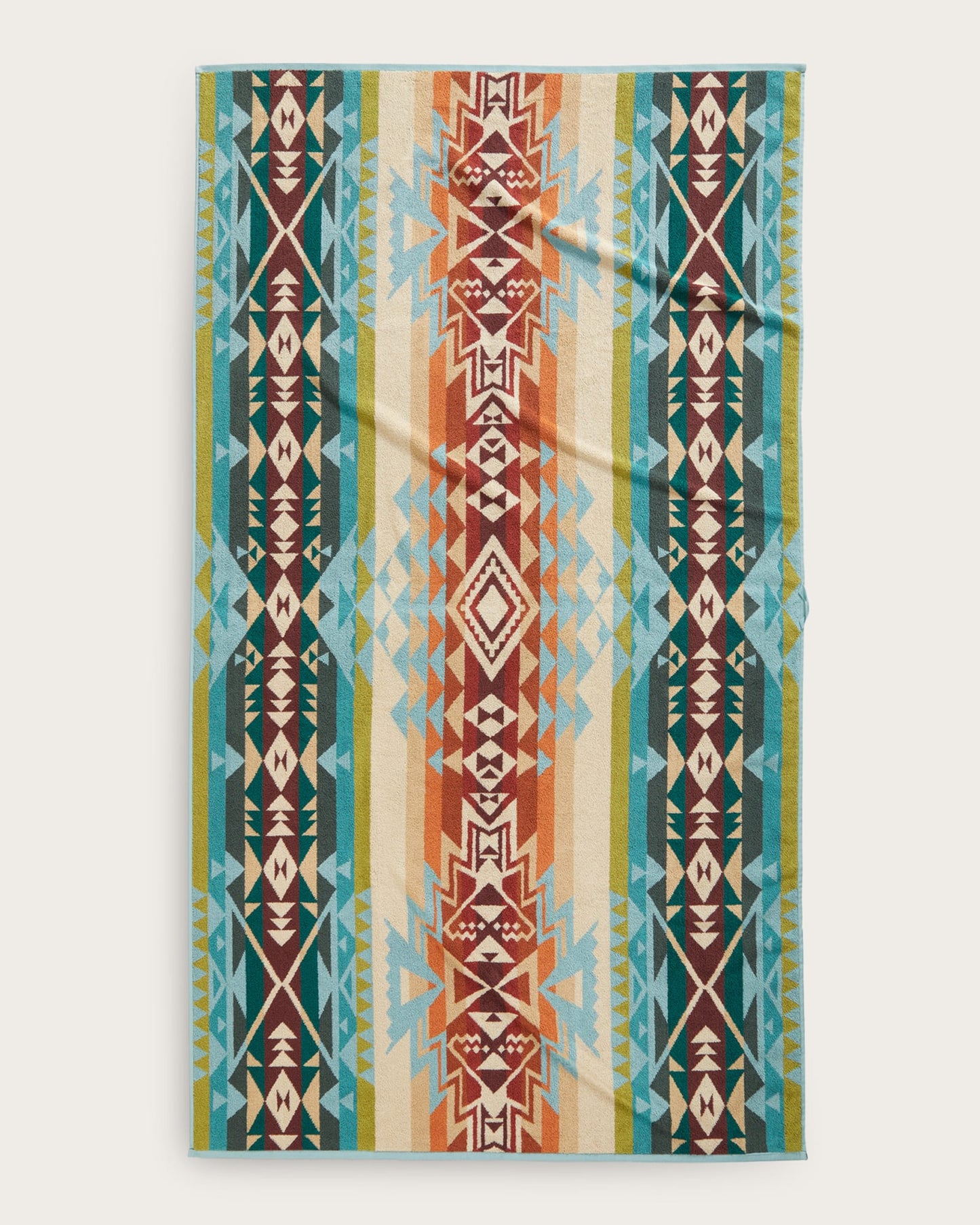 Highland Peak Spa Towel | Aqua