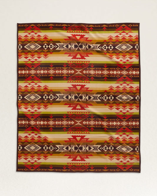 Highland Peak Red Blanket | Red Chili