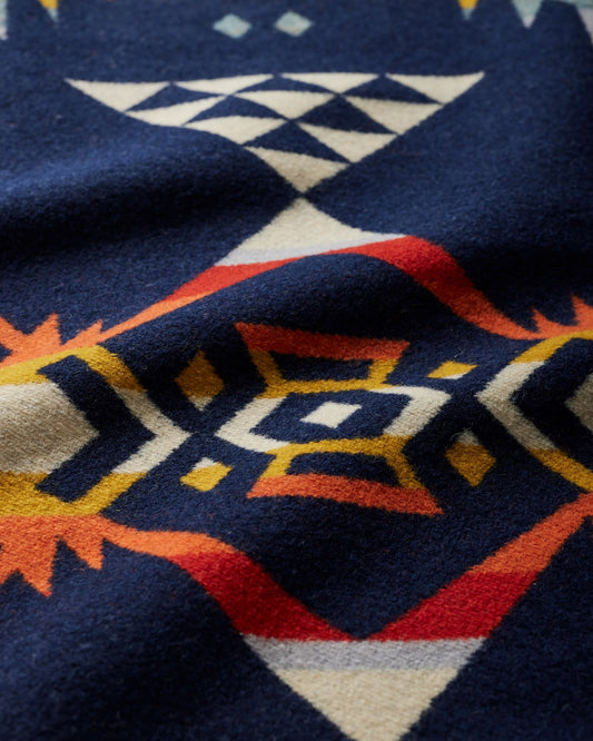 Nehalem Saddle Blanket | Navy