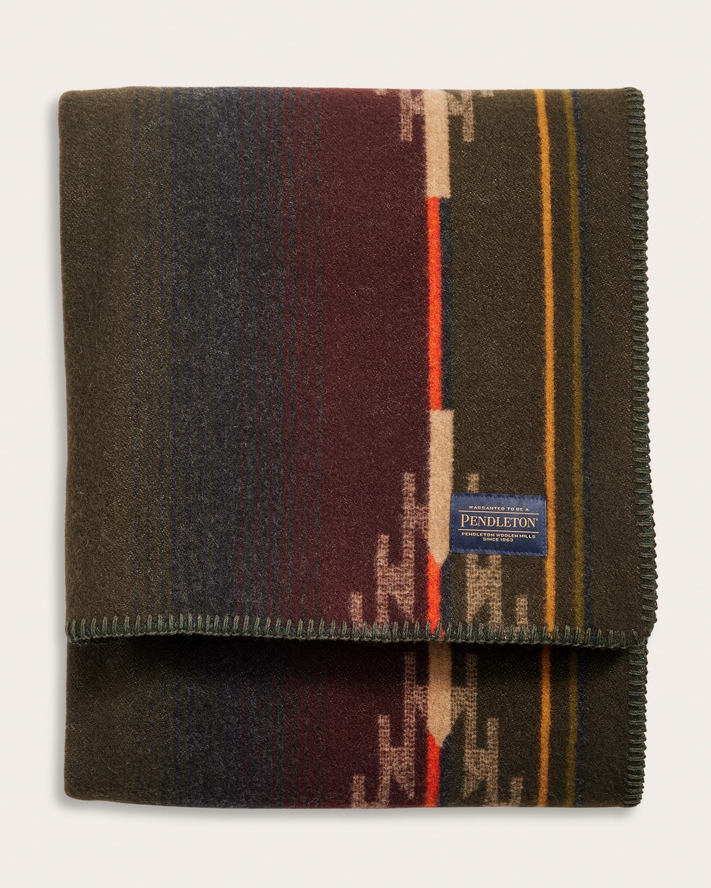 Tumalo Throw | Olive Multi