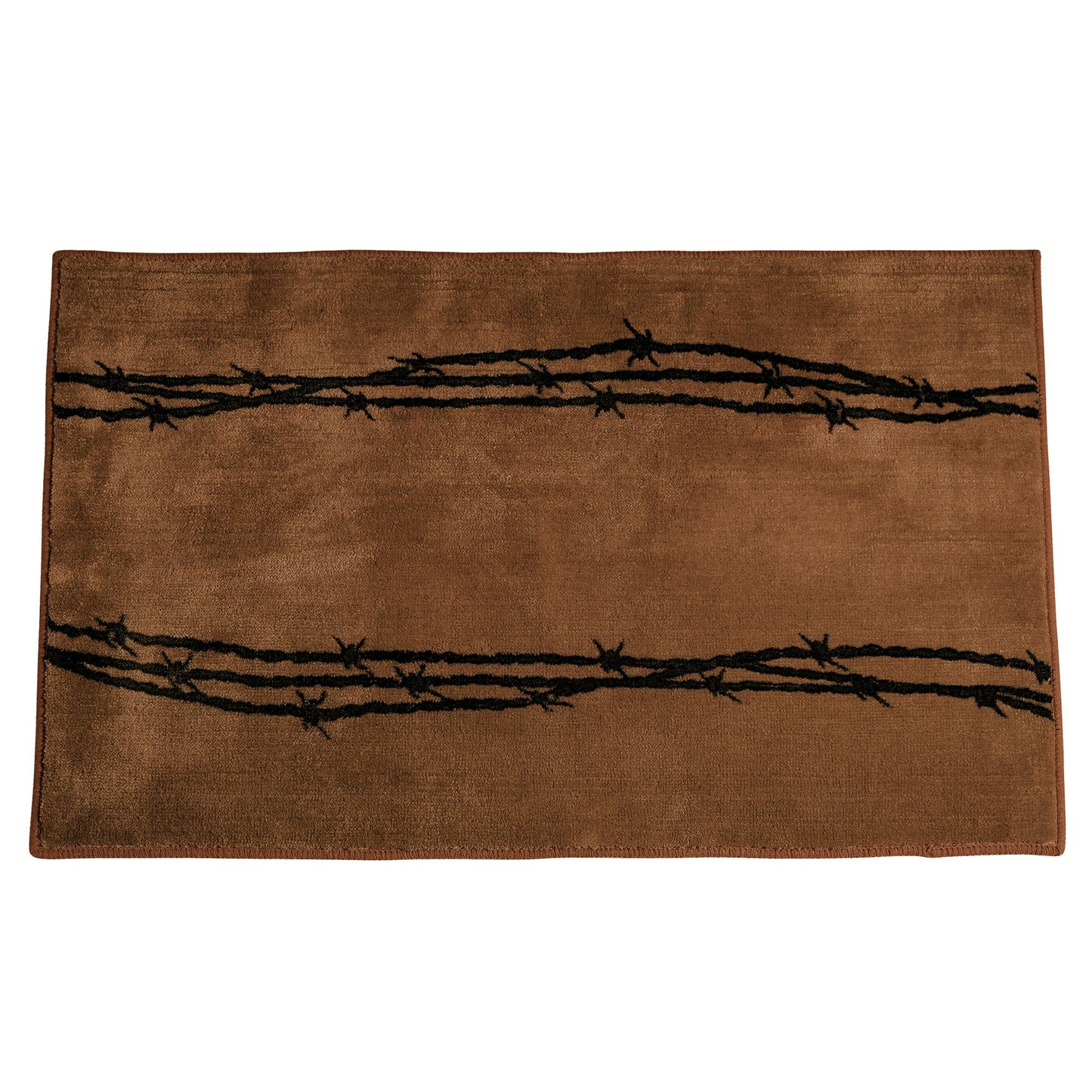 Barbwire Print Rug