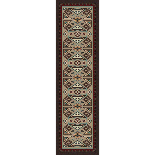 Butte Sand-CabinRugs Southwestern Rugs Wildlife Rugs Lodge Rugs Aztec RugsSouthwest Rugs