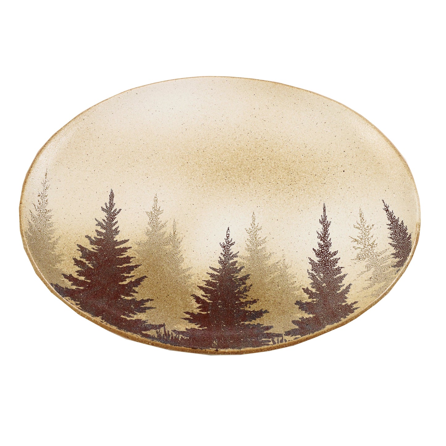 Clearwater Pines Ceramic Serving Platter