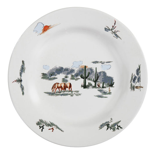 Ranch Life Ceramic Dinnerware Set, 16 Pc