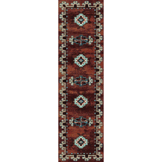 Death Valley Rug – Rust – detail view