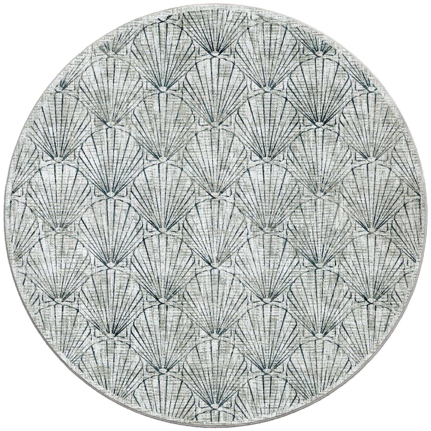 Deco Shells Rug – Natural – lifestyle