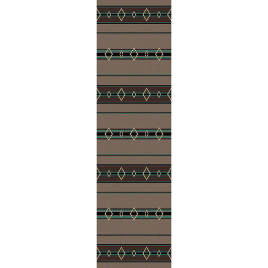 Desert Times Rug – Turquoise – detail view