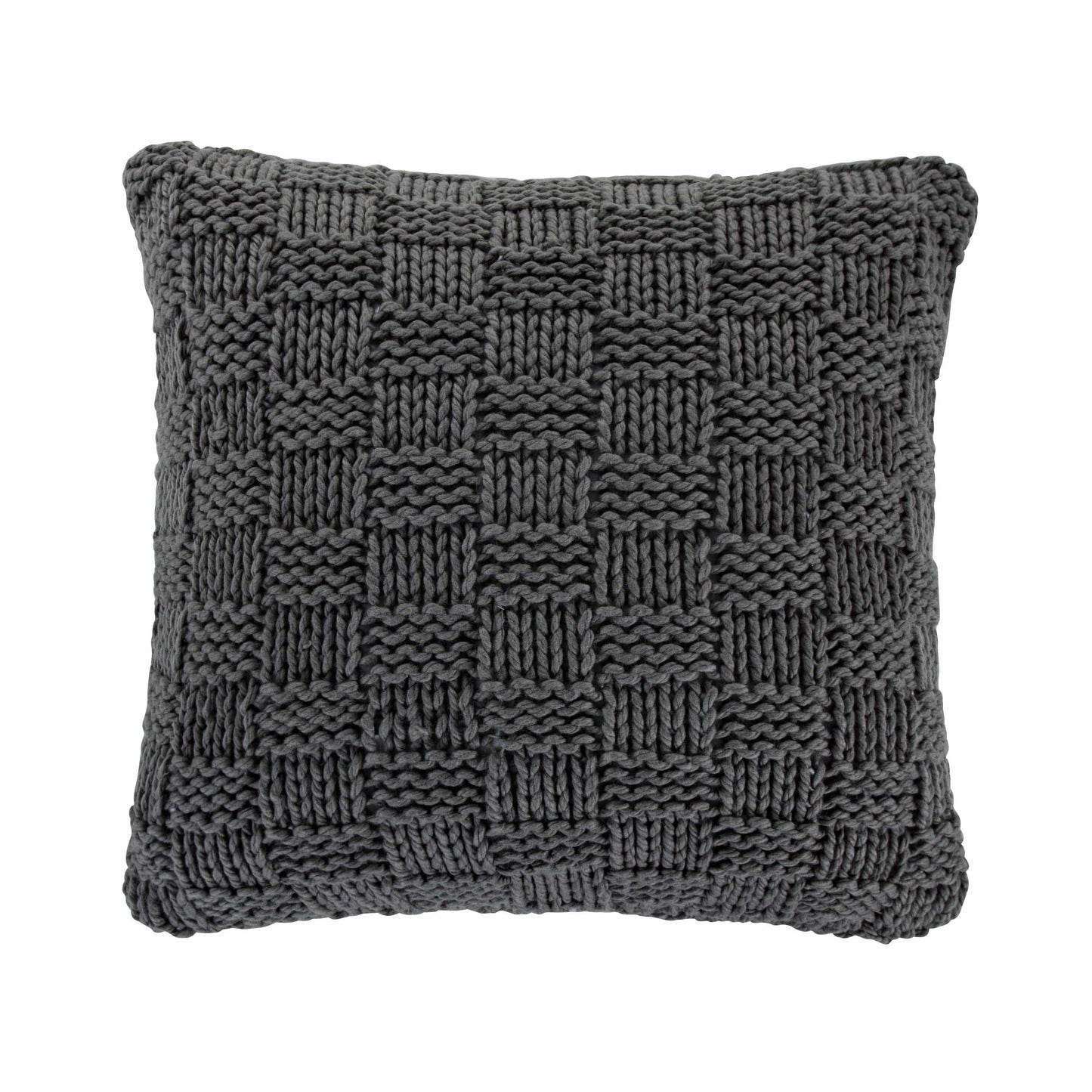 Chess Knit Euro Sham