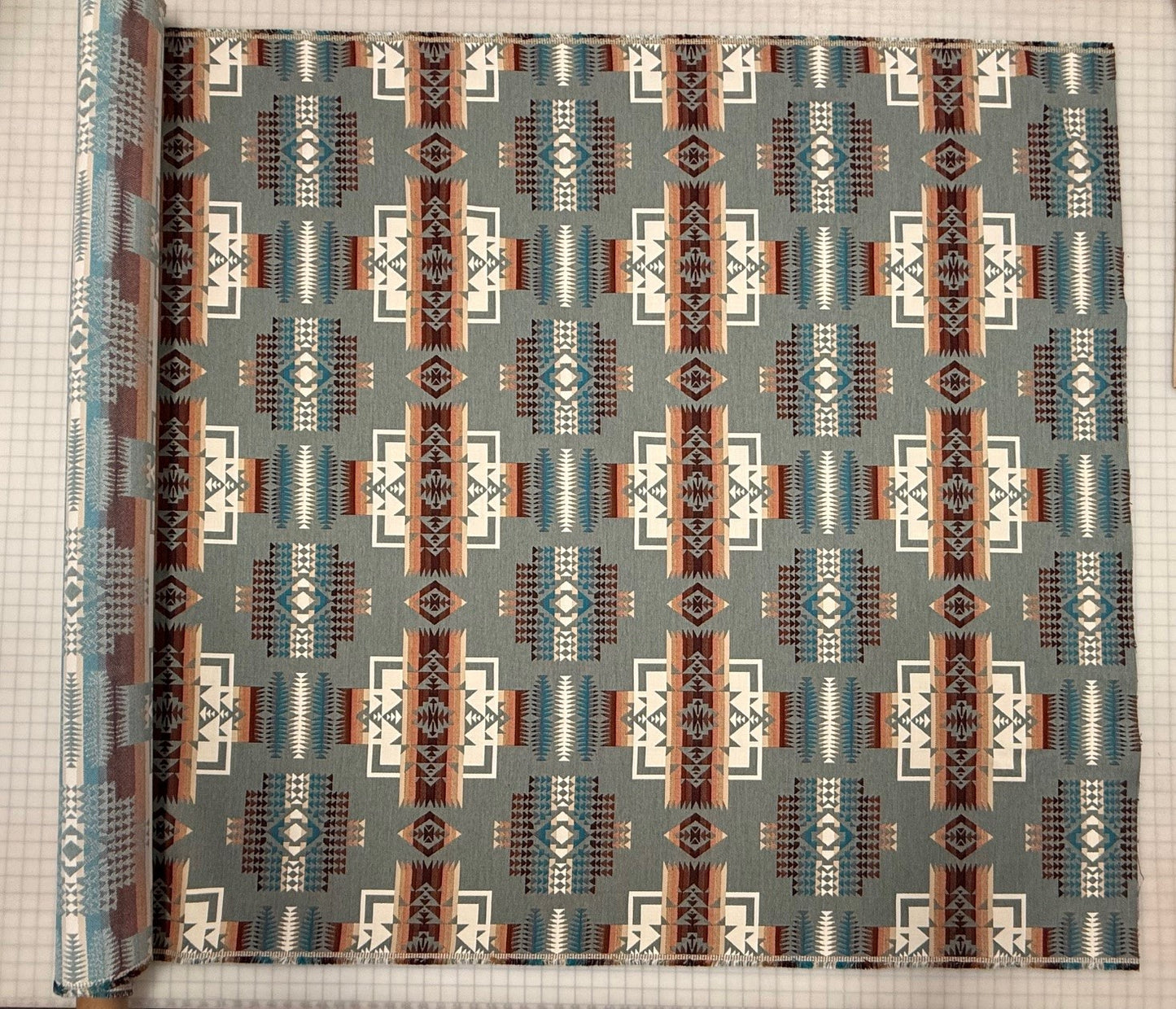 Chief Joseph - Wooded River Fabric by the Yard - Grade 50;Chief Joseph - Wooded River Fabric by the Yard - Grade 50 - View 2