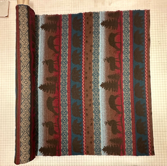 Deer Meadow - Wooded River Fabric by the Yard - Grade 30;Deer Meadow - Wooded River Fabric by the Yard - Grade 30 - View 2