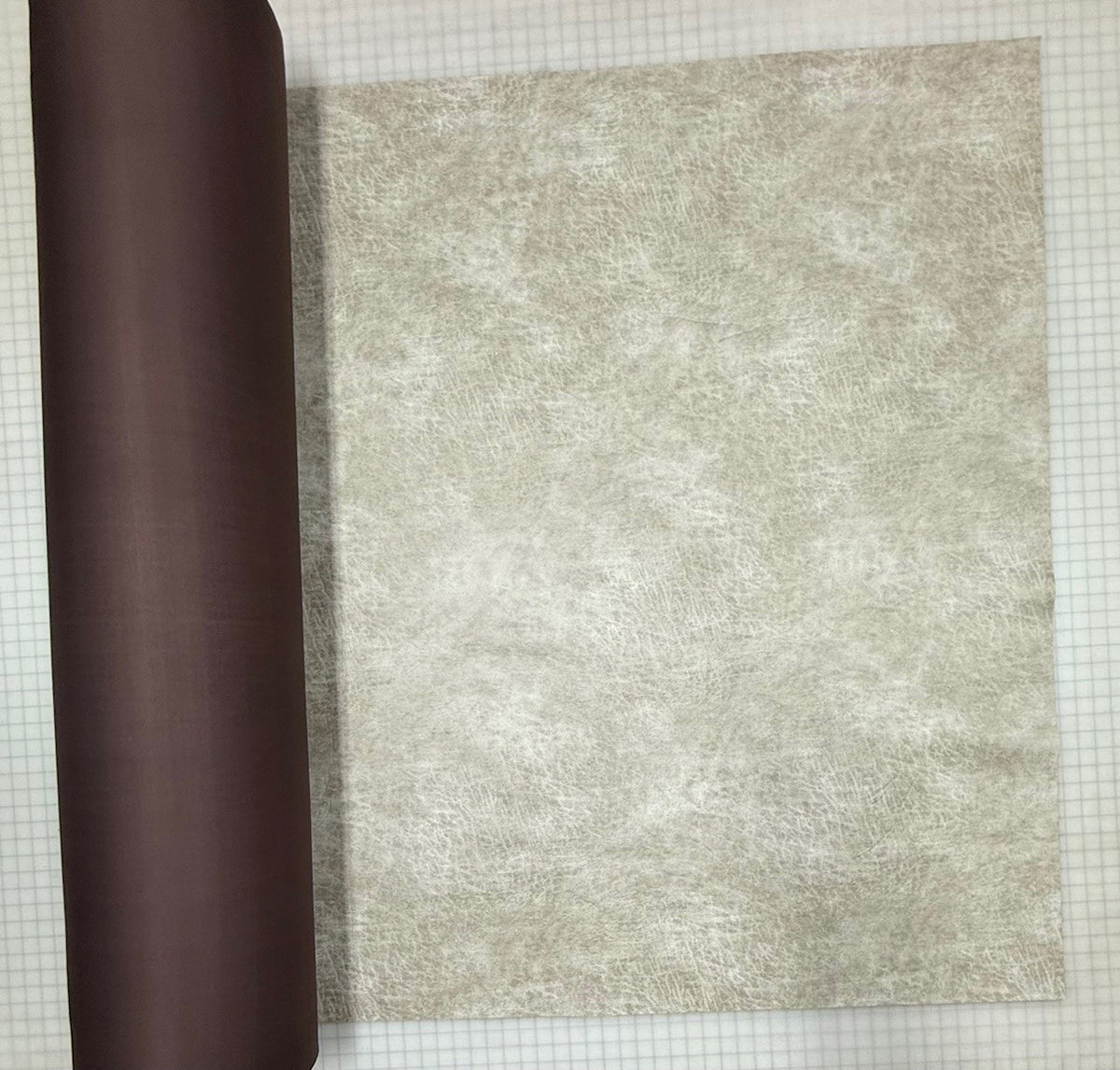 Stucco Faux Leather - Wooded River Fabric by the Yard - Grade 10;Stucco Faux Leather - Wooded River Fabric by the Yard - Grade 10 - View 2