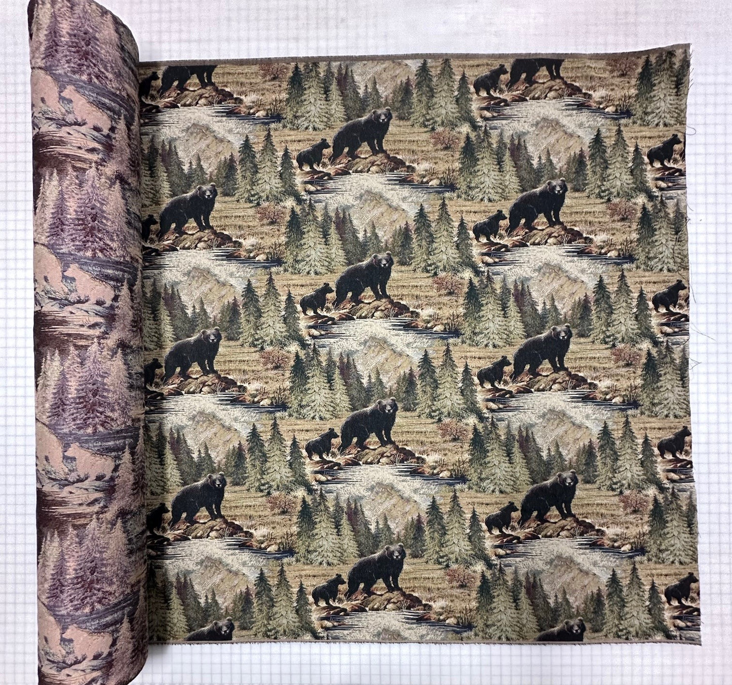 Bradley - Wooded River Fabric by the Yard - Grade 30;Bradley - Wooded River Fabric by the Yard - Grade 30 - View 2