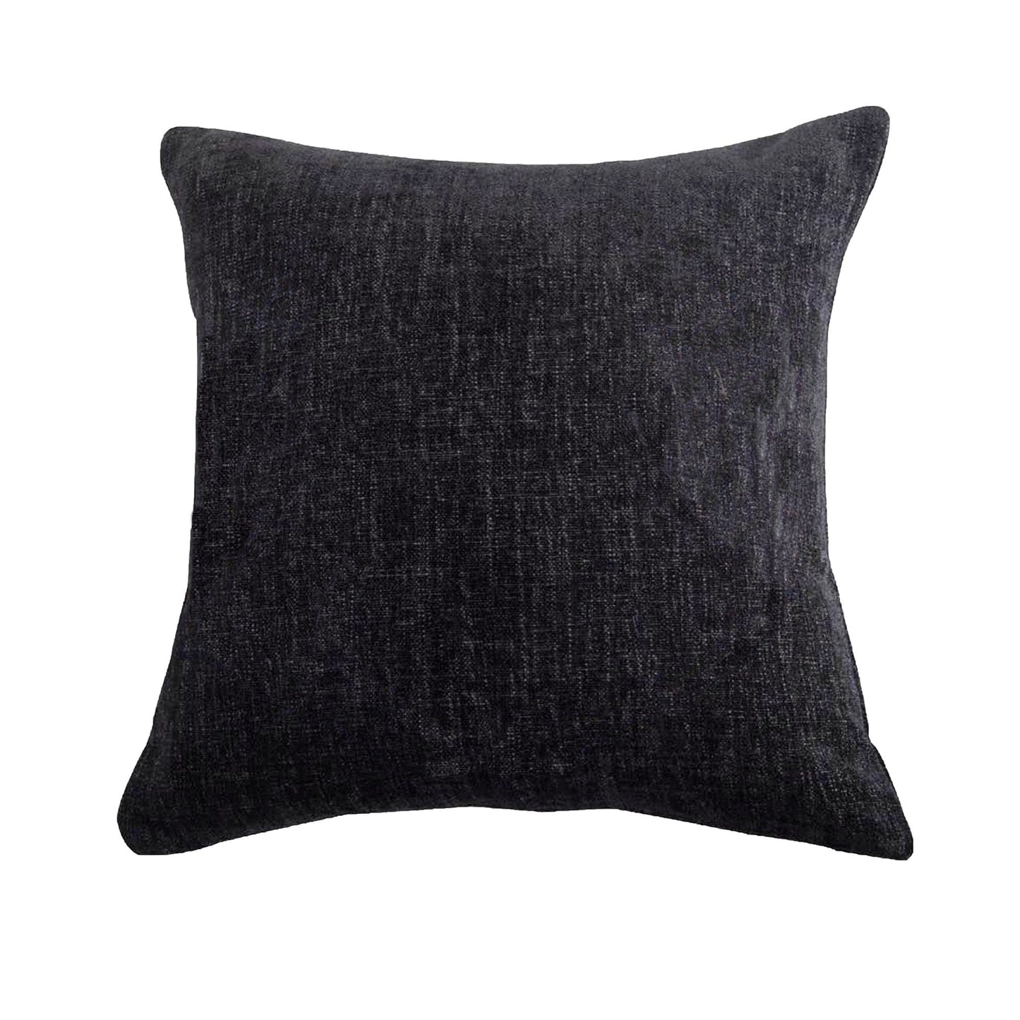 Hamilton Gray Chenille Embroidered White Antler Pillow