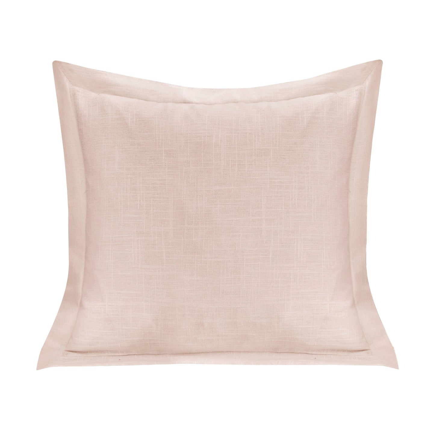 Luna Single Flanged Washed Linen Pillow