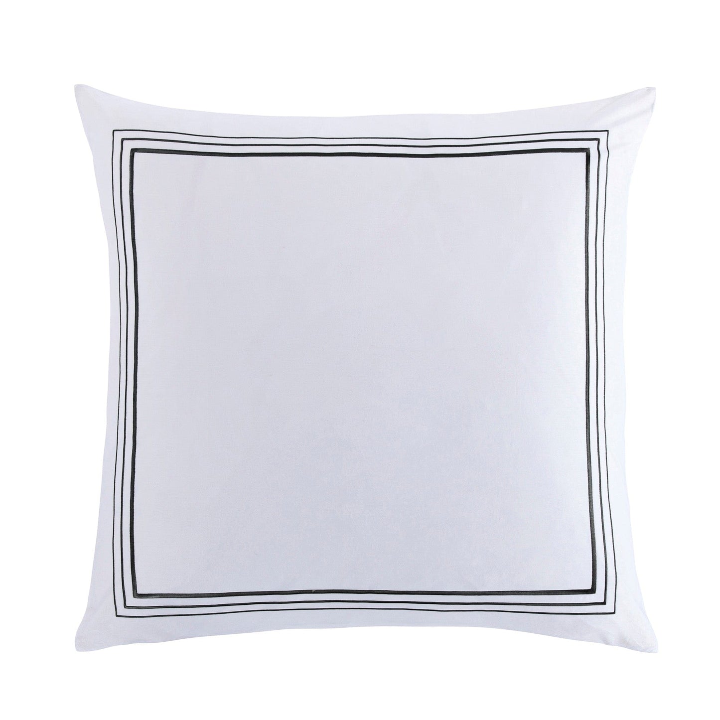 Border Embroidery Euro Sham