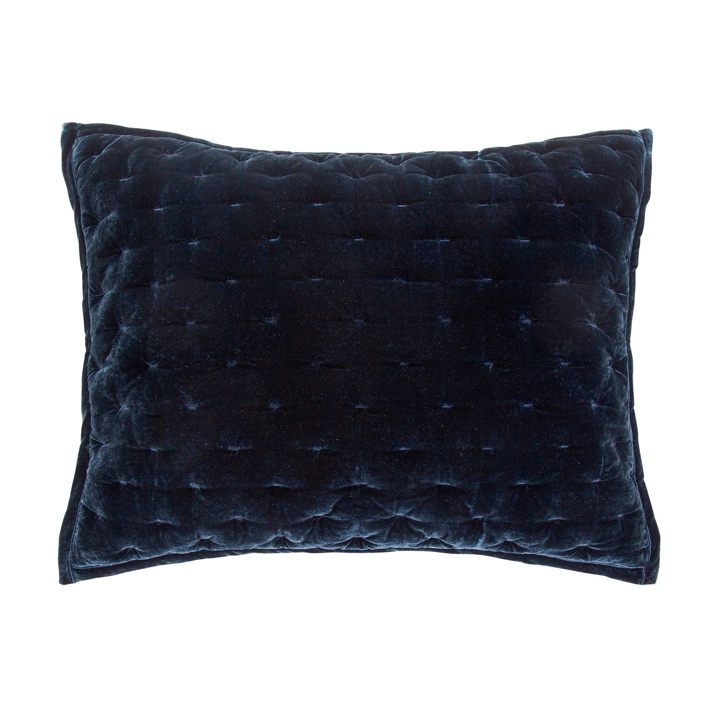 Stella Faux Silk Velvet Pintuck Pillow Sham