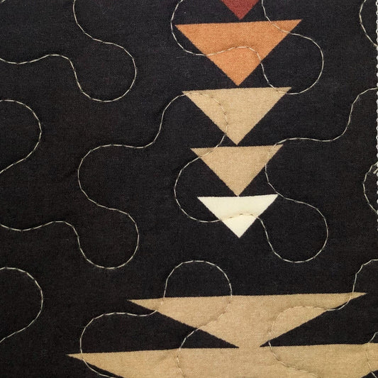Yosemite Aztec Reversible Quilt Swatch