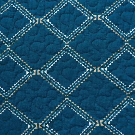 Spirit Valley Quilt Teal Swatch