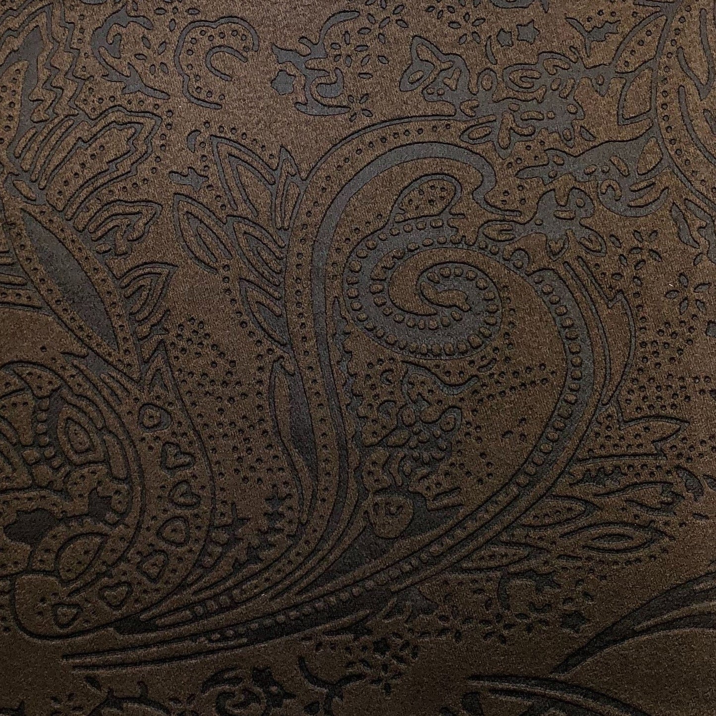 Rio Grande Chocolate Faux Leather Swatch