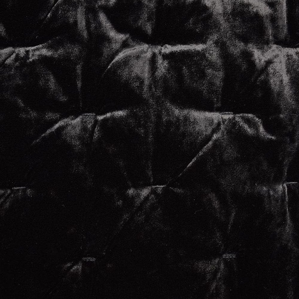 Stella Faux Silk Velvet Pintuck Quilt Swatch