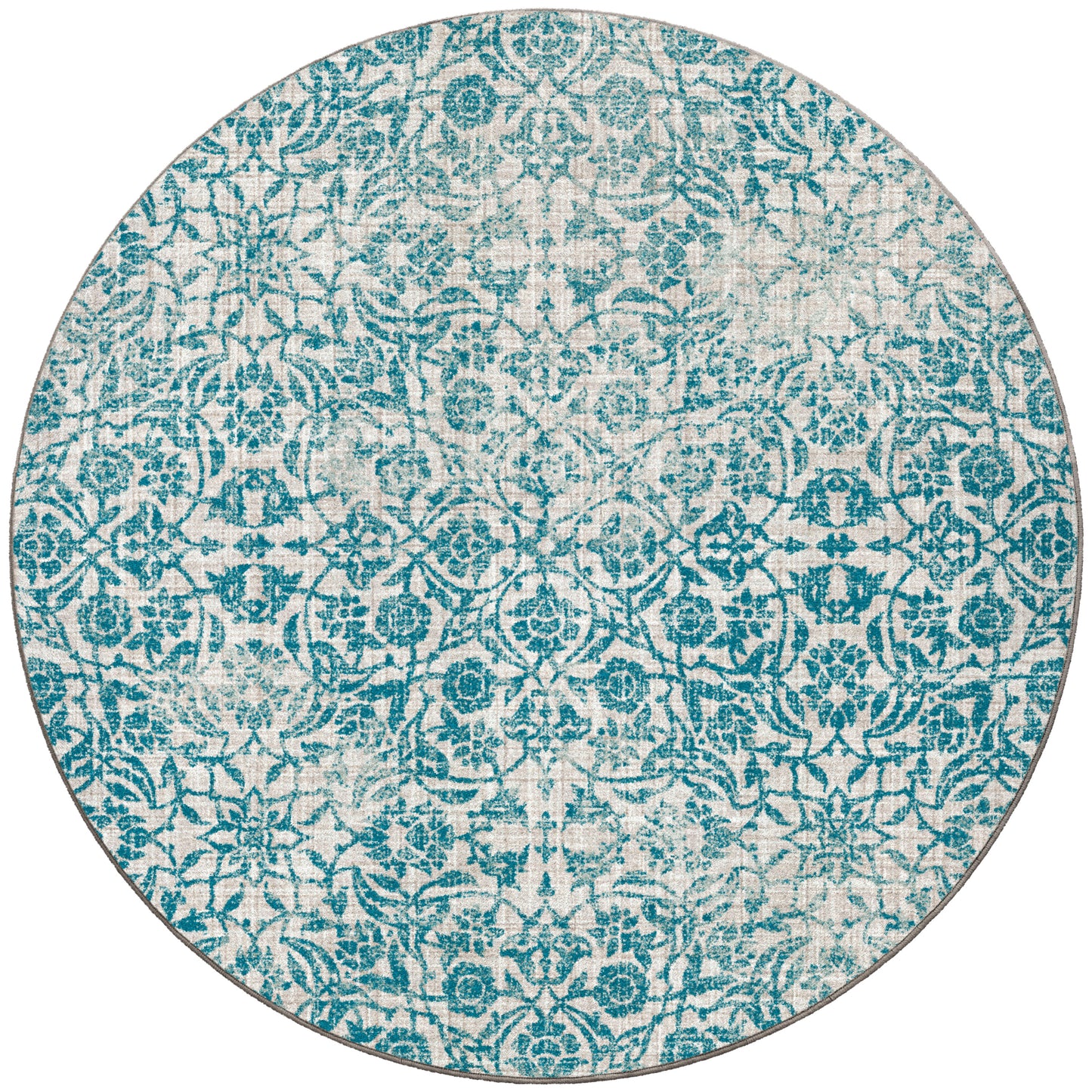 Fine Linen Rug – Natural – close up