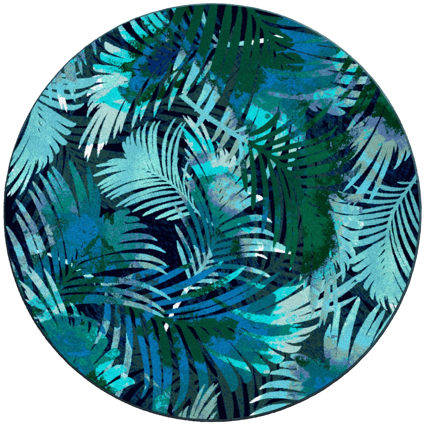 Fronds Rug – Green – lifestyle