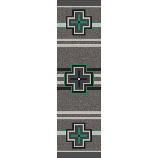 Hunter Rug – Jade – detail view
