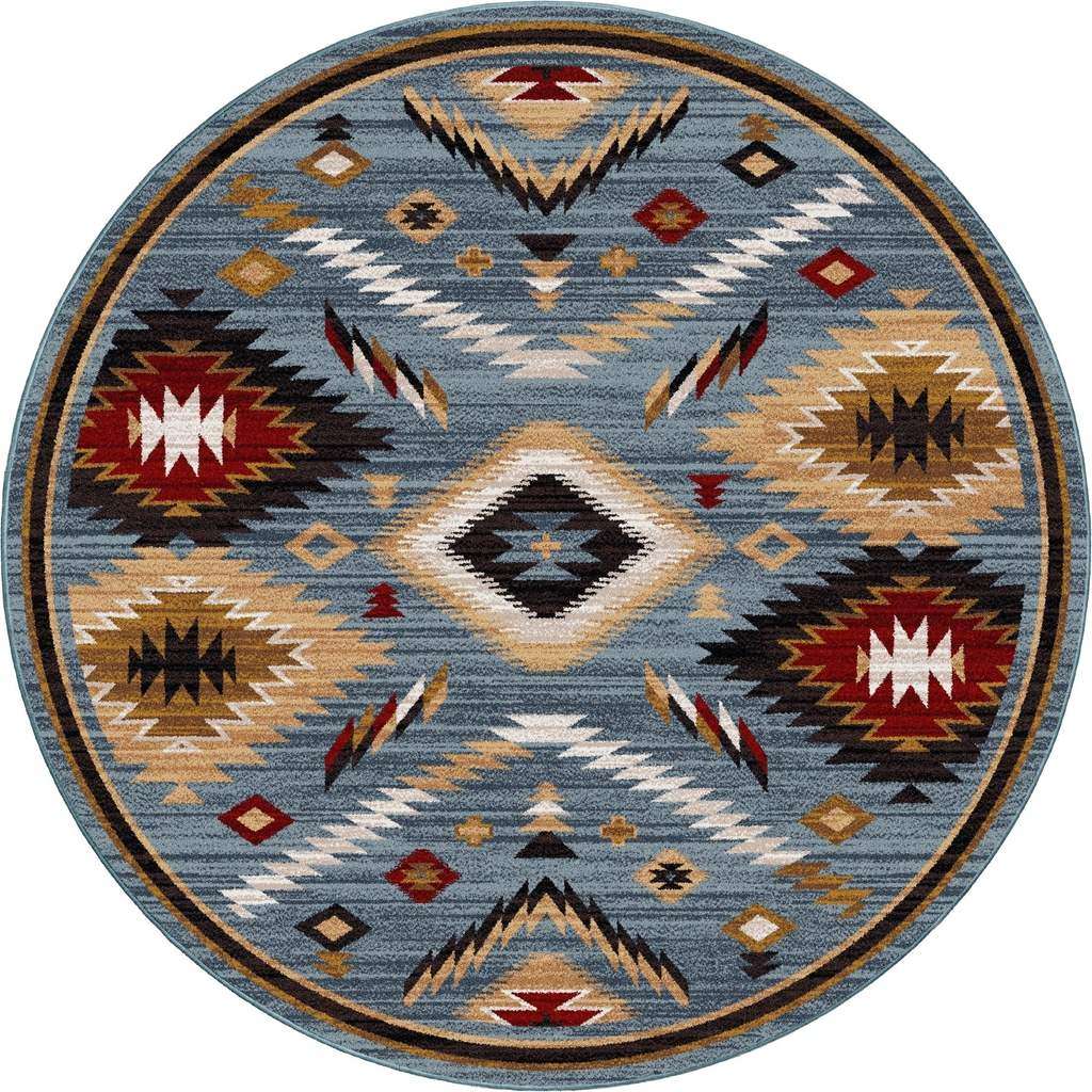 Interlaced Horizon Rug – Gray Stone – full view