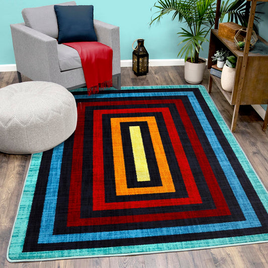 Intrigue Rug – Sunset – detail view