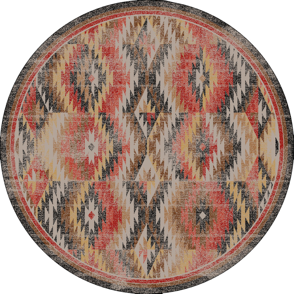 Just Praying Rug – Distressed Red – lifestyle