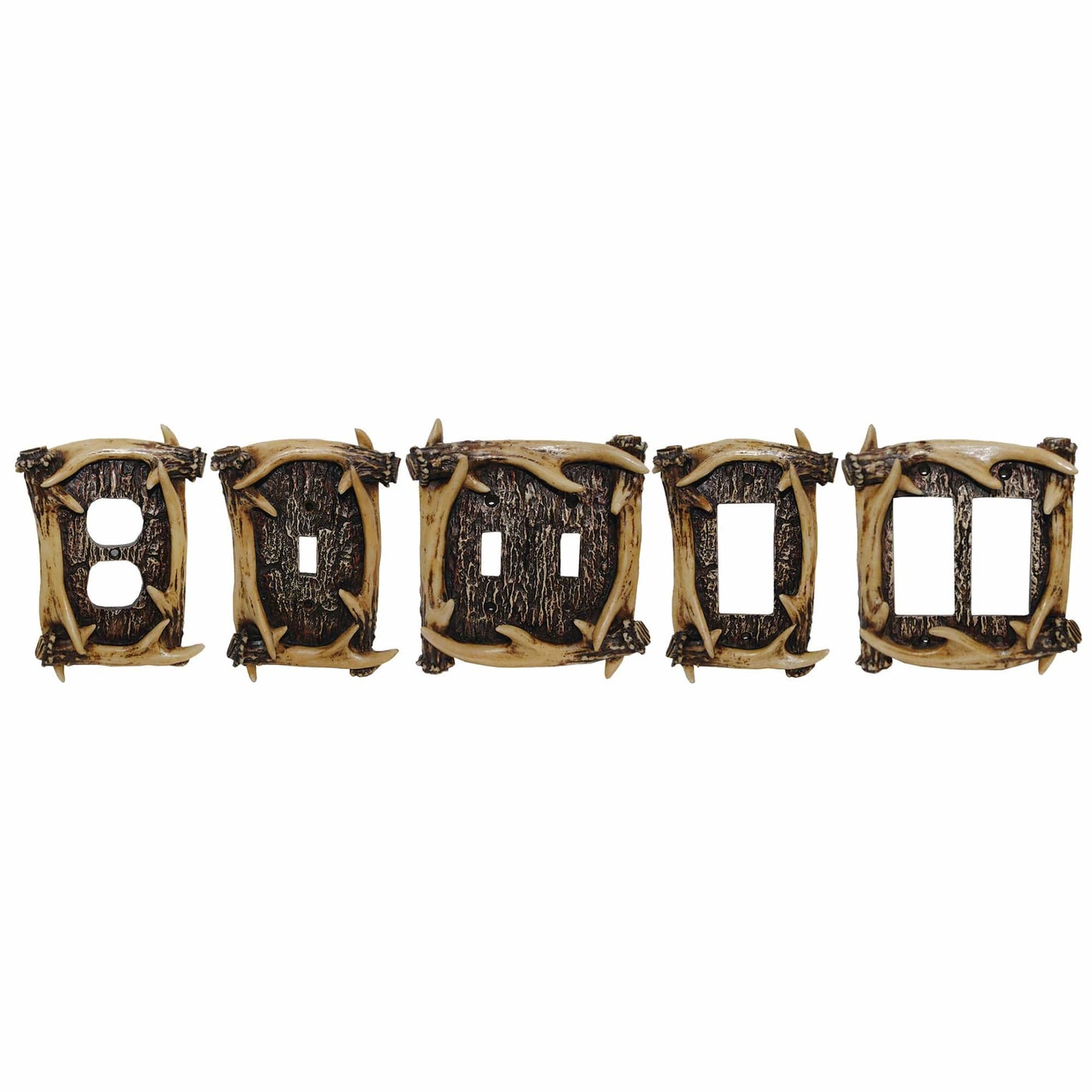 Antler Single Rocker Wall Plate