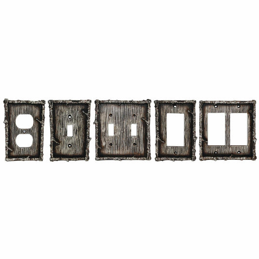 Birch Twig Single Wall Switch Plate