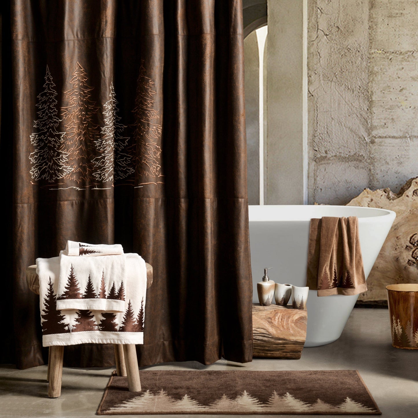 Clearwater Pines Bathroom Sets, 8 Pc