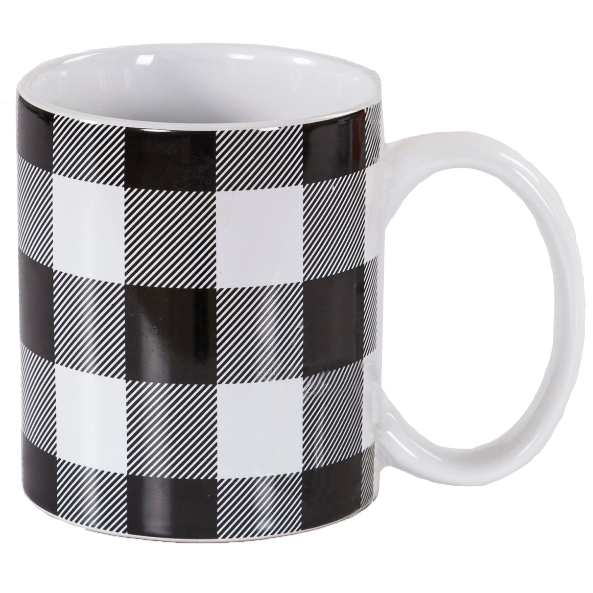 Camille Buffalo Check Design Mug Set