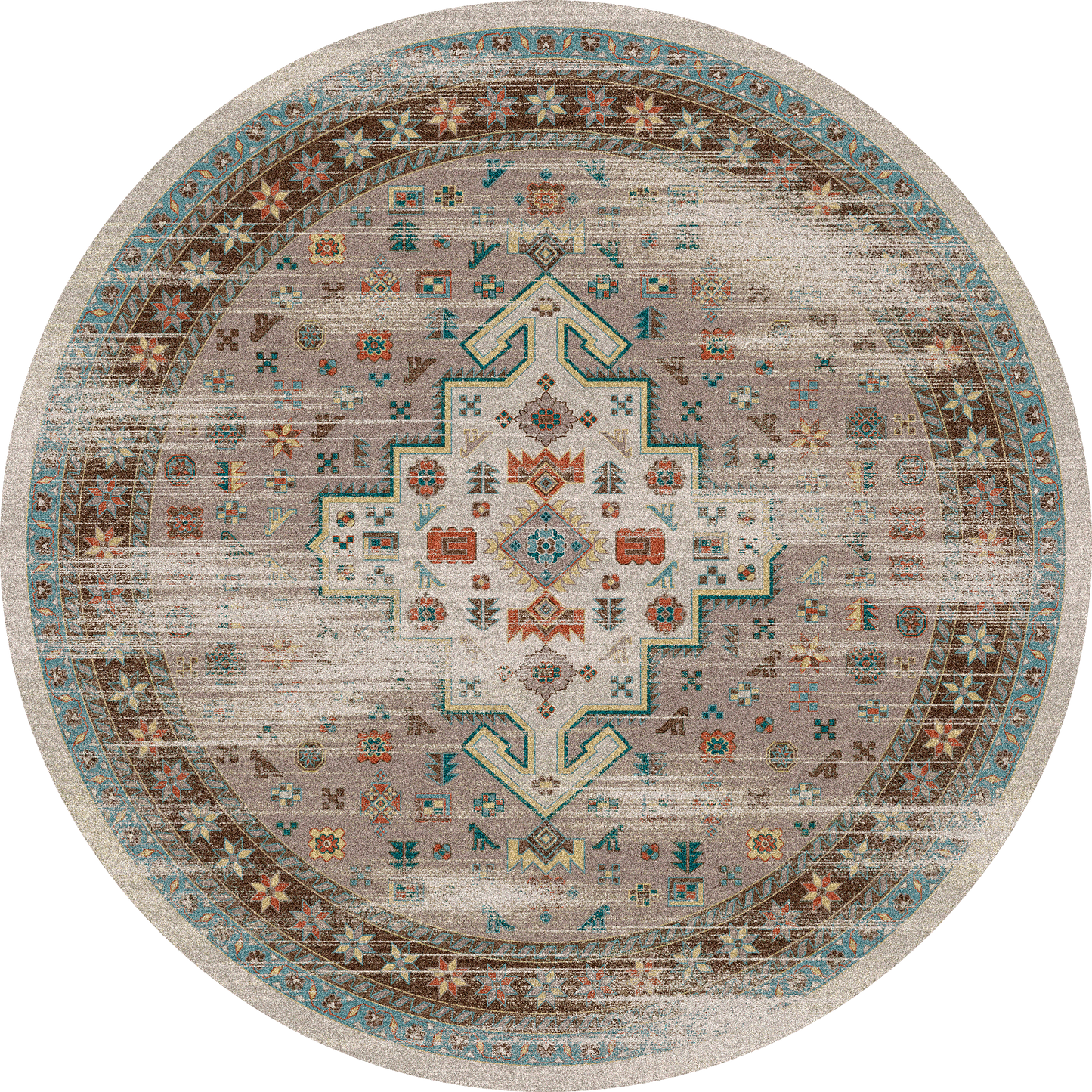 Persian Version OKA Rug – Light Distressed – lifestyle